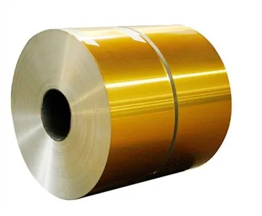 Paper d'alumini lacat per a envasos i tapes d'aliments